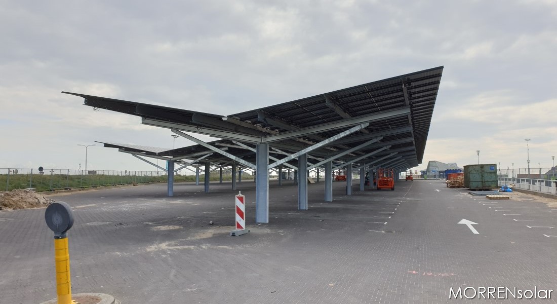 MORRENsolar - solar parking Bloemendaal